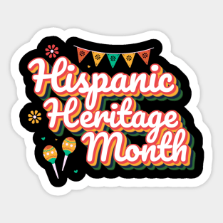 Hispanic Heritage Month Sticker